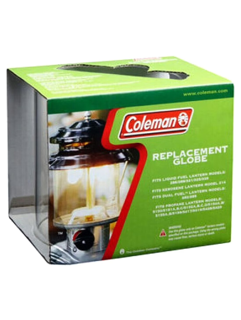 Coleman Clear Lantern Replacement Globe - 288C043 2000026611